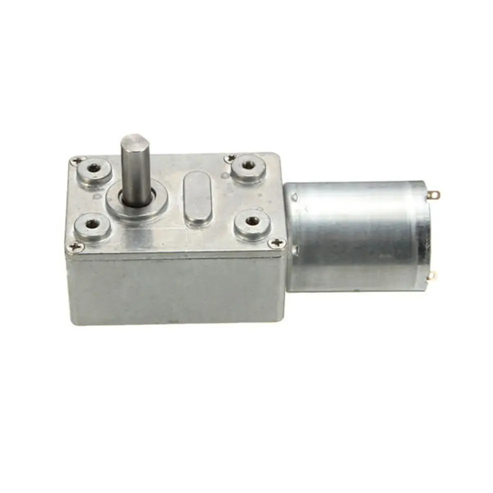 Gw370 DC 12v 30rpm Reversible High Torque Turbo Worm Gear Motor DC Reducer