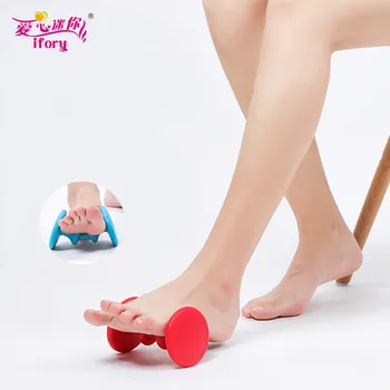 

IFORY Silica Gel Roller Wheel Feet Massager Relieve Fatigue Stress Pain Relief Tired Relaxation Reflexology Foot Health Care