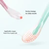 Soft Silicone Baby Feeding Spoon Candy Color Temperature Sensing Spoon Children Food Baby Spoons Feeding Dishes Feeder Flatware 4