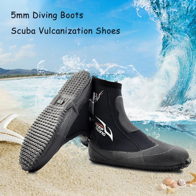 7mm Neoprene Anti-slip Waterproof Shoes for Wetsuit Boots Fishing  snorkeling Warming Swimming Upstream Shoes Plus Size 35-47 - AliExpress
