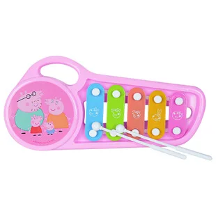 Buddyfun Piggy Paige Saw стук пианино музыкальная шкатулка инструмент образовательный просвещение Раннее детство детские игрушки подарок