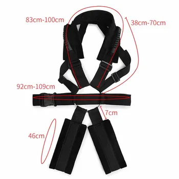 Sex Swing Fetish Love Position Bondage Restraints BDSM Sex Toys Harness leg spreader Adult SM Slave swings Products for Couples 4