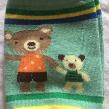 Трикотажный Хлопковый эластичный детский браслет с манжетами и короткими рукавами для маленьких детей; плотное платье с короткими рукавами и рисунком; короткие наколенники