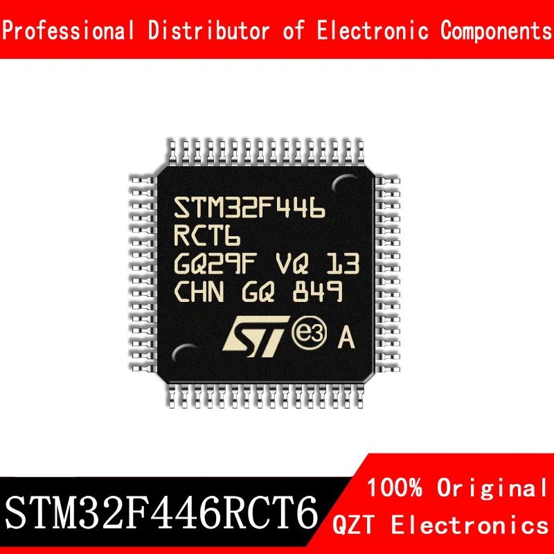 5pcs/lot new original STM32F446RCT6 STM32F446 LQFP-64 microcontroller MCU In Stock 5pcs 100pcs stm32f446rct6 stm32f446rc stm32f446r stm32f446 stm32f 446rct6 stm32f stm32 stm ic mcu 32bit 256kb flash 64lqfp