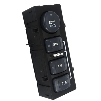 

4WD Switch 4x4 Transfer Case Button - Replaces 15709327 Fits for Chevrolet Silverado 3500 2001-2002