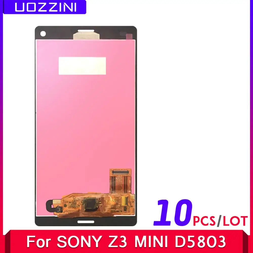 10 шт./партия ЖК-дисплей для sony Xperia Z3 Compact mini lcd D5803 D5833 кодирующий преобразователь