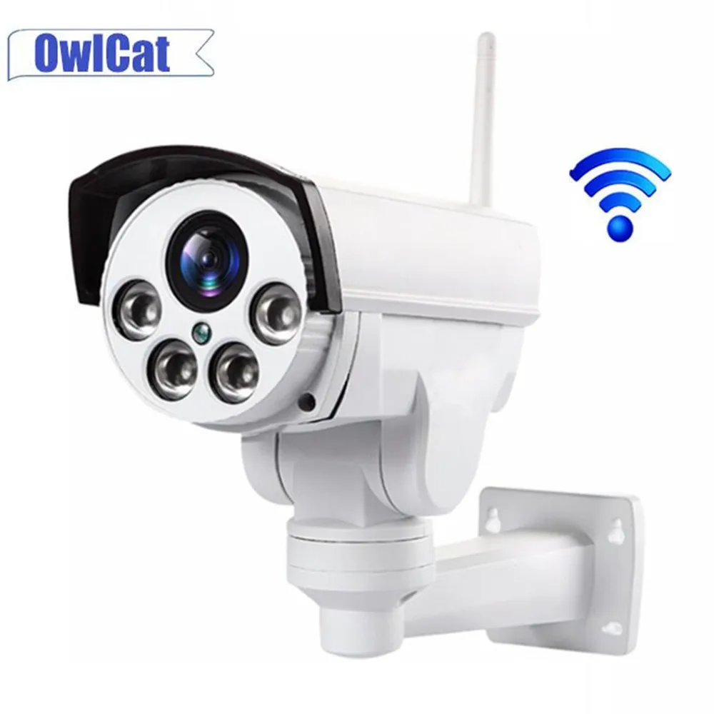 OwlCat HD 2MP 5MP Wifi ip-камера PTZ 5X 2 7-13 5 мм 10X 4 9-47 оптический зум Автофокус Объектив