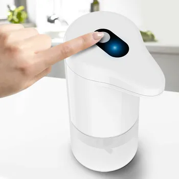 

300ml Automatic Foam Soap Dispenser Portable Hotel Battery Powered For Kitchen Home Touchless Infrared Sensor Office Toilet