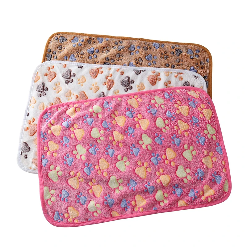 Новое домашнее животное спальное одеяло зимняя одежда для собак кроватка из мягкого флиса кошачий коврик для щенка прекрасный Матрас Подушка маленькие и большие собаки