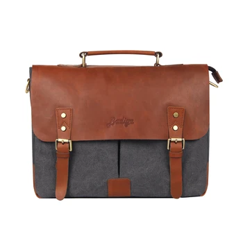 

USB Charger Business Laptop Crossbody Bag Genuine Leather Vintage Shoulder Bag Men Working Handbags Male Men's Messenger Bags