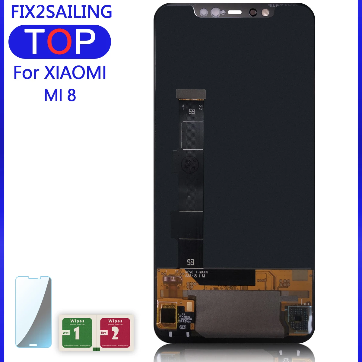 ЖК дисплеи для Xiaomi Mi 8/Mi 8 Lite/ 8X дисплей с рамкой и сенсорным экраном дигитайзер в