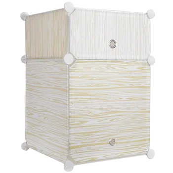 

1pc Bedroom Locker High Quality Useful Convenient Practical Storage Cabinet Bedside Cabinet Bedside Table for Home Indoor Inside