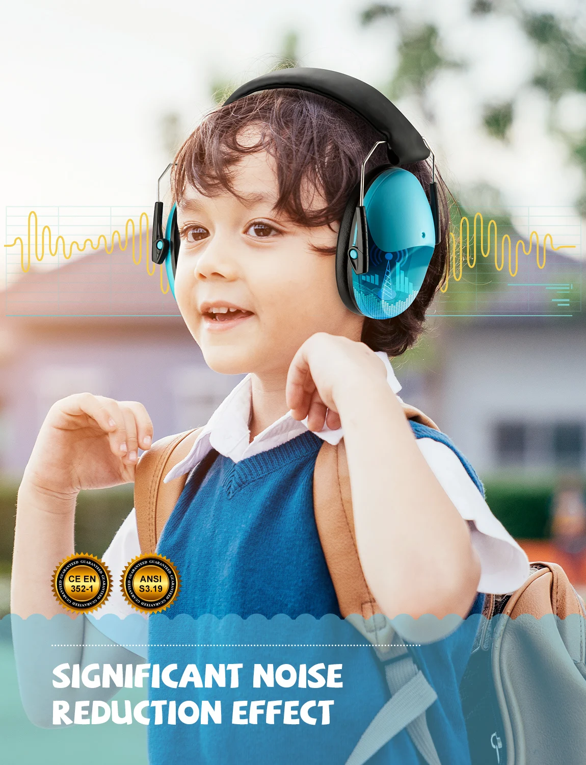 MPOW Kids Ear Protection Safety Ear Muffs NRR 25dB Professional Noise  Reduction Ear Defenders for Boys Girls Hearing Protection AliExpress