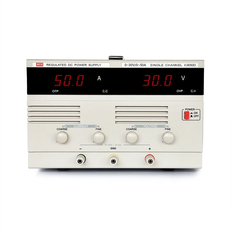 

MCH-K3050D High Power Digital Display DC Regulator 30V50A Digital Display Adjustable Constant Voltage and Current Power Supply
