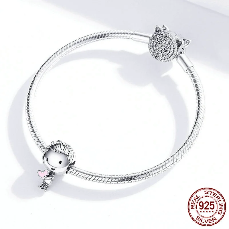 Forever family Love Teenager boy girl father mom fit Pandora charms beads charms charm jewelry sterling silver jewelry charm bead silver charm bracelet sterling silver beads 925 Bracelet for women fashion jewelry