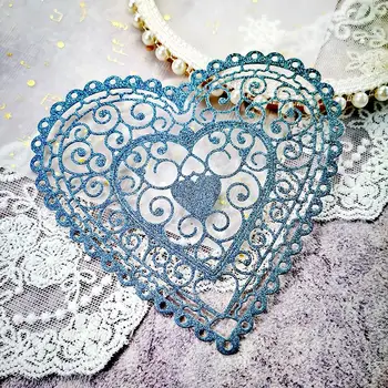 

KSCRAFT Heart-shaped Metal Cutting Dies Stencils for Scrapbooking/photo album Decorative Embossing Paper Card