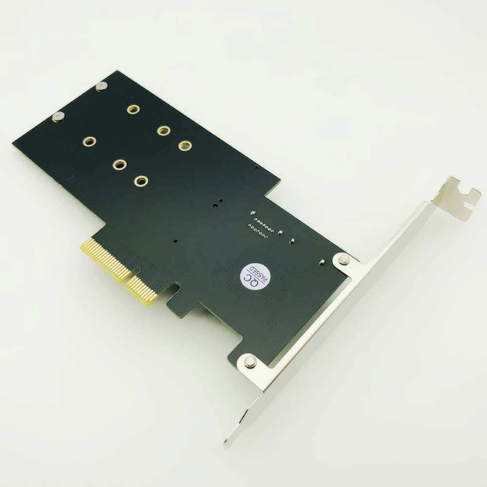 SATA Raid контроллер SATA Raid M.2 PCI Express Raid карта 2 порта SATA3.0 6 Гбит/с+ 2 порта M.2 NGFF SSD B Ключ Поддержка RAID0 RAID1 AHCI