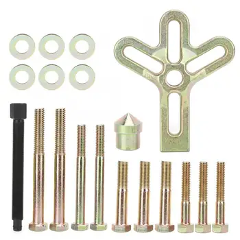 

13Pcs Repairing Puller Auto Kit Remover Tool for Steering Wheel Crankshaft Pulley Maintenance