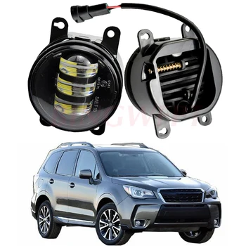 

2PCS Car Fog Lamps lighting LED Lights For Subaru XV Crosstrek 2013-2015 For Subaru Forester 2013 2014 2015 2016 2017
