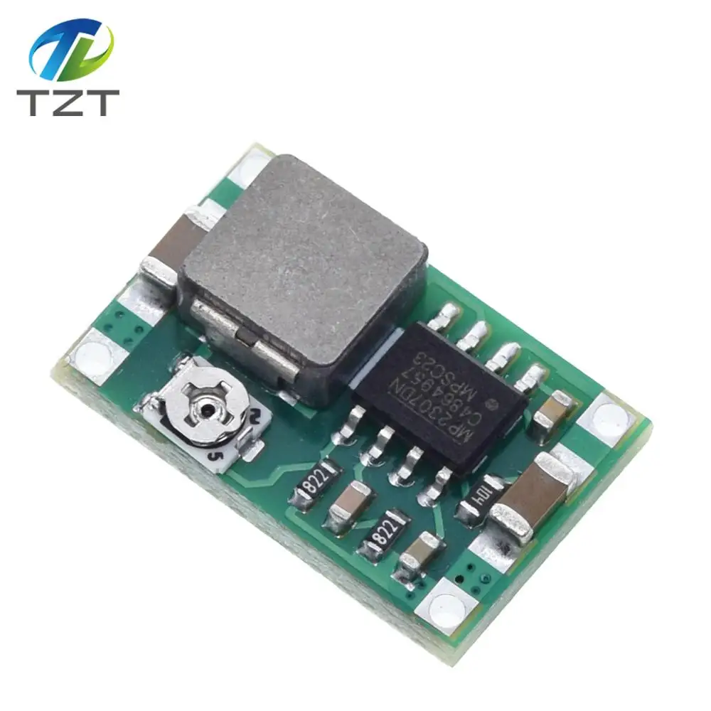 TZT Mini360 DC понижающий преобразователь модуль 4 75 V 23V до 1V 17V 17x11x3 8mm Φ +|buck converter|step down
