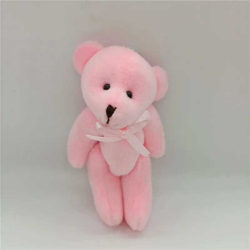 1 Pcs New13cm Bow Tie bear Animal Plush Toy Cartoon Bear Doll Ggift Gift For Boys 3