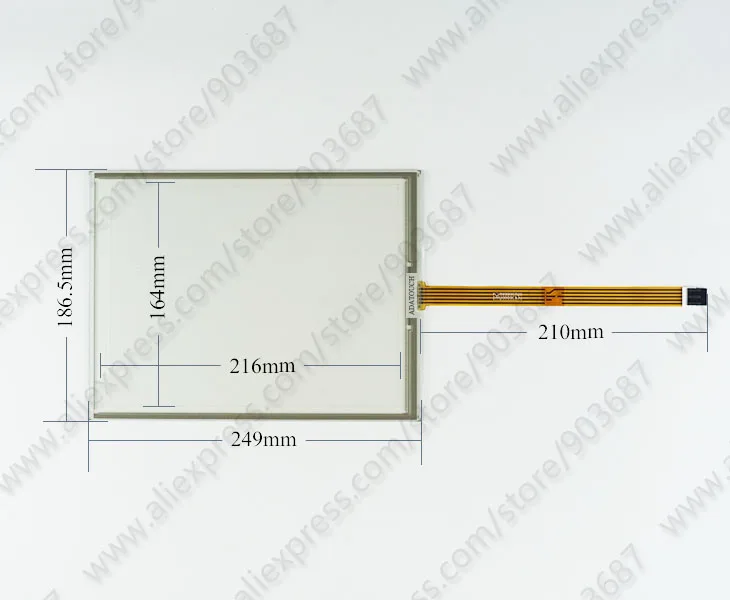 1PCS nouveau AMT2820 0282000B 1071.0071 écran Tactile Verre Panneau 1PCS nouveau AMT2820 0282000B 1071.0071 écran Tactile Verre Panneau