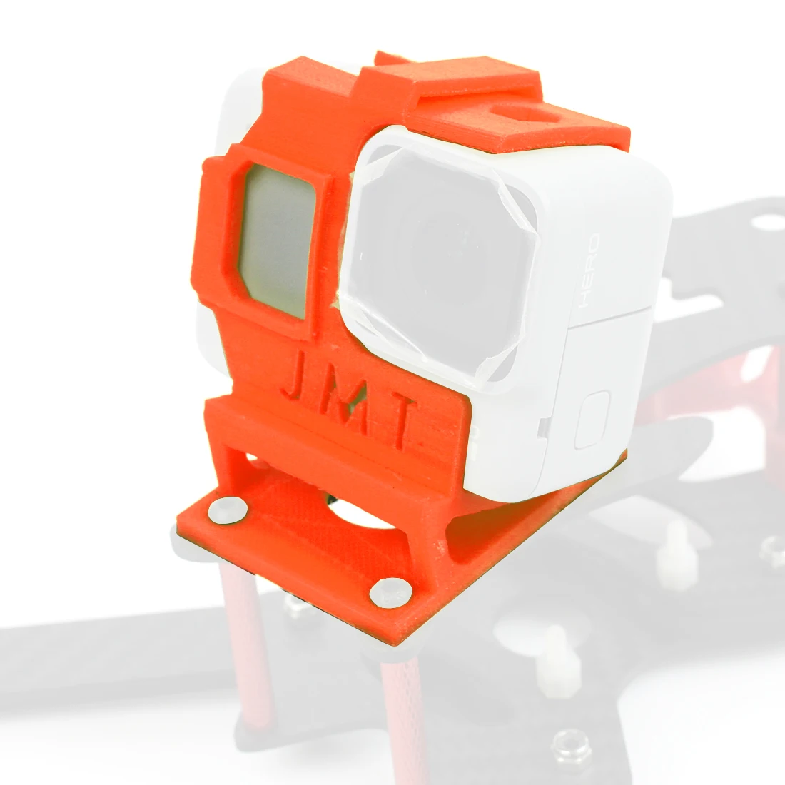 3D Печатный 30 ° TPU Материал Cam крепление держатель Защита сиденья рамка крепежный кронштейн для Gopro Hero 7 6 5 для DIY FPV гоночный Дрон