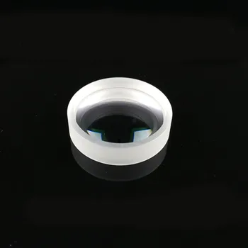 

1 pcs glass optical test concave lens 30mm diameter 60mm focal length glass optical instrument triple prism for sensors