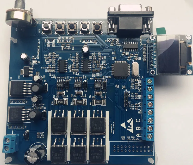 DC бесщеточный двигатель макетная плата STM32 макетная плата BLDC PMSM FOC не ощущается