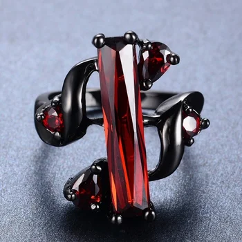 

Exquisite 925 Sterling Silver Natural Ruby Gemstones Wedding Bride Ring Engagement Ring Women Rings Jewelry Accessories Gift