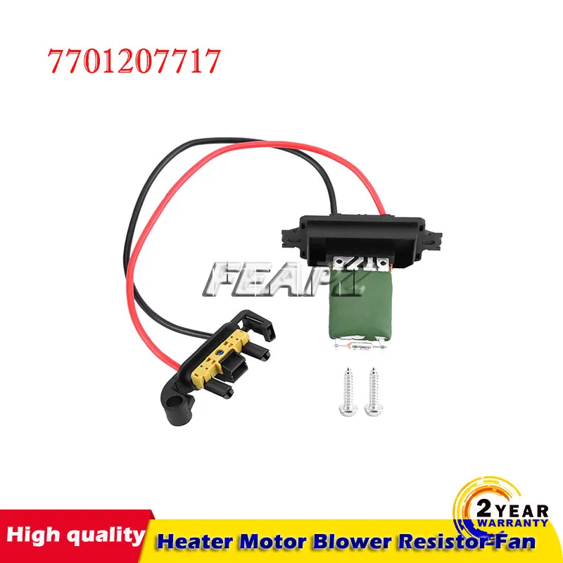 CUHAWUDBA Heater Motor Blower Resistor Fan For Renault Megane Mk Ii 2002-2008 7701207717