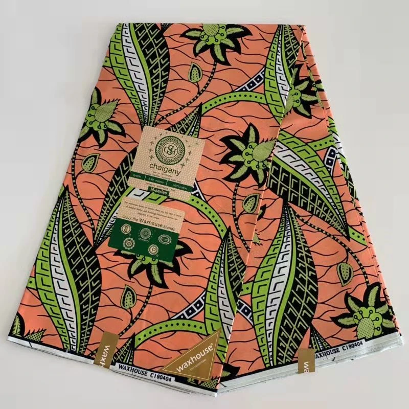Африканская ткань Анкара дешевая африканская восковая ткань чистые свадебные платья для женщин африканская ткань с принтом хлопок - Цвет: SS501006A10