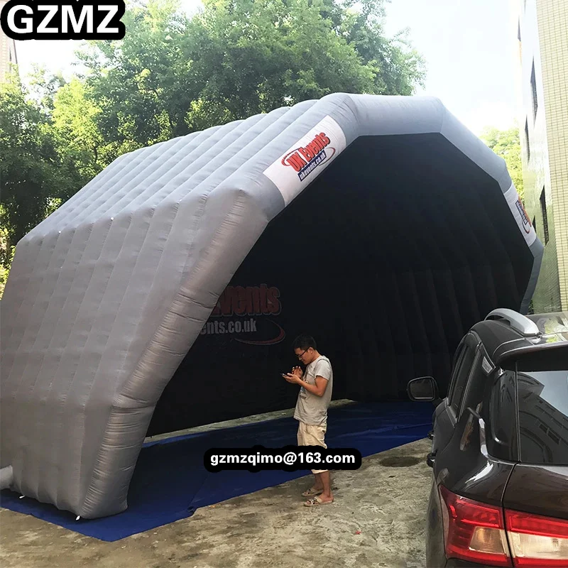 MZQM 6x4m inflatable stage tent inflatable exhibition cover inflatable display marquee for outdoor music concert events