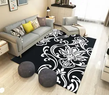 

Geometric Carpets Living Room Bedroom Study Bedside Carpet Rectangle Modern Decor Rug Household Sofa Yoga Blanket Mat