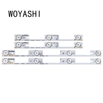 

100%NEW 100 PCS(50*3LED*6V+50*4LED*6V) LED strip bar lights working for KDL32MT626U 35019055 35019056 new