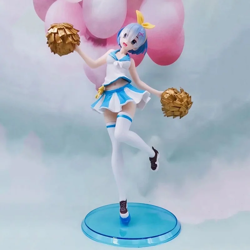 23 см Re: жизнь в другом мире от нуля рем Cheerleader Ver. Экшн фигурки из аниме
