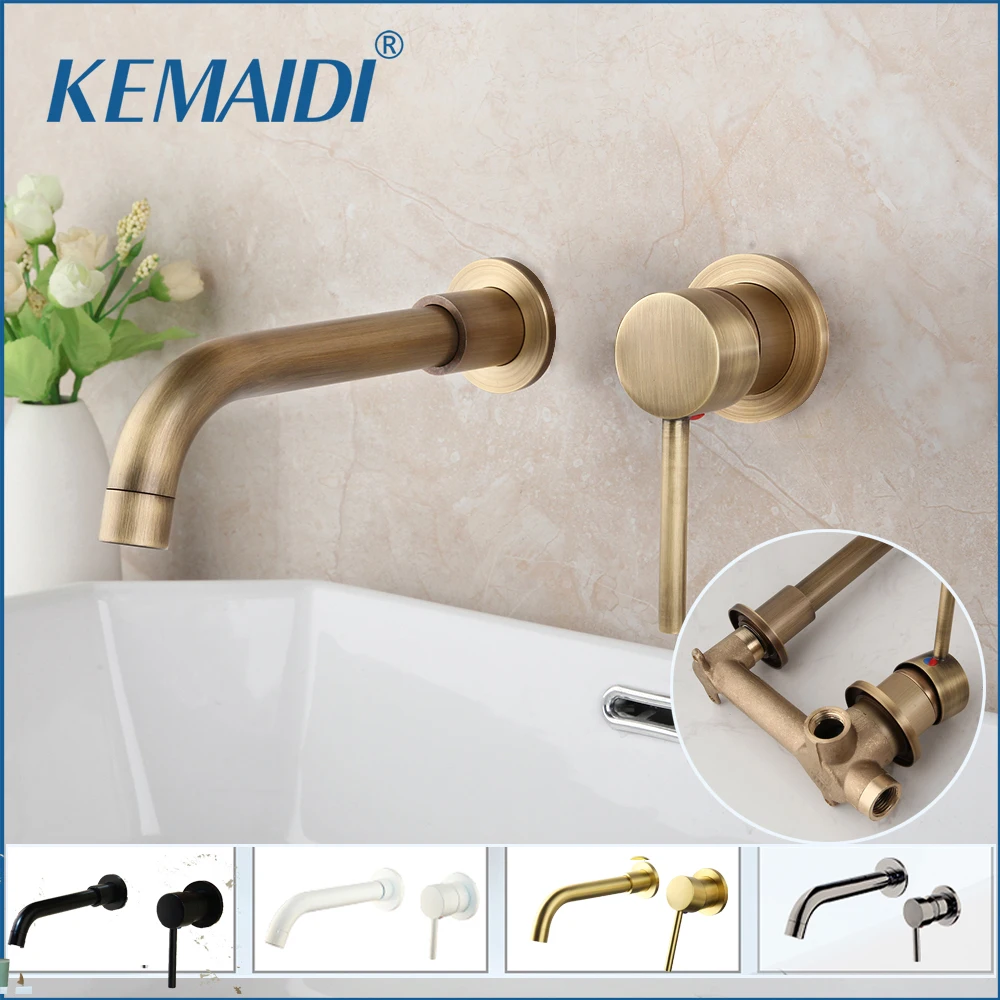 Bathroom Faucet Brass Bathroom Basin Faucet Wall Sink