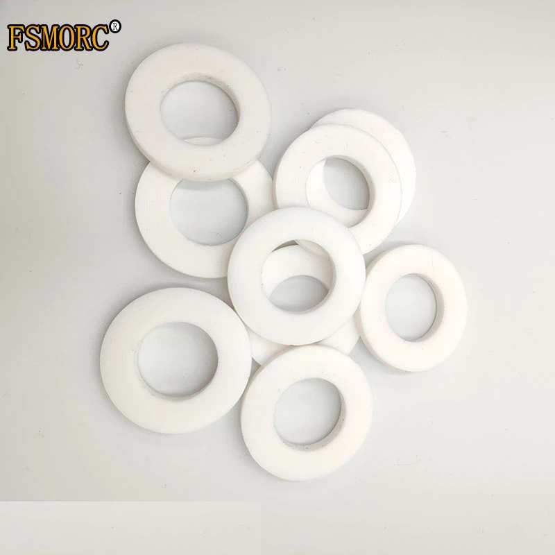 PTFE Flange Gasket Ring White Flat PTFE Washer Gasket consumer product