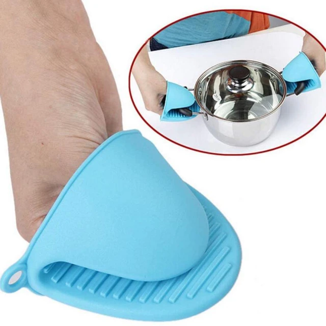 Silicone Pot Holder Clip, Silicone Gloves Kitchen