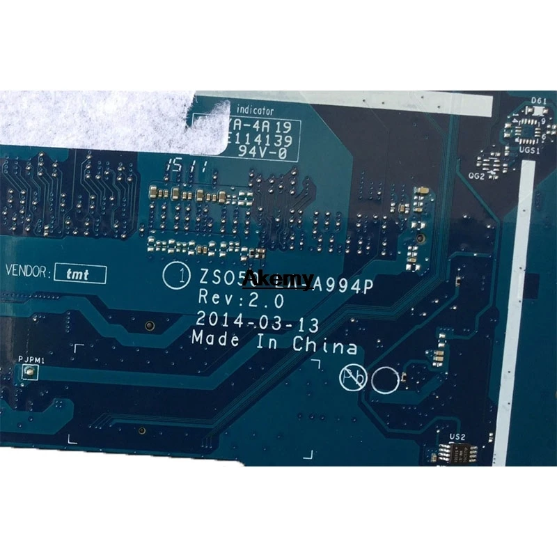 High quality For 15-R 15T-R 15-S 788287-001 788287-501 laptop motherboard ZSO50 LA-A994P SR1YW N354