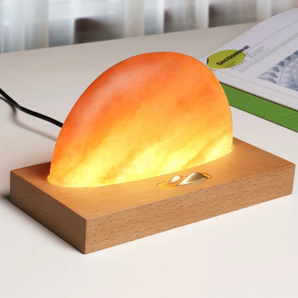 Окружающий свет держатель сотового телефона Led дома Смола Sunrise медитация Беспроводное зарядное устройство украшение Ночная бесступенчатая диммер Быстрый стол