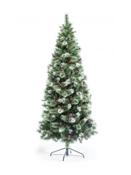 

Fir artificial king Christmas Tree fusion snow-covered