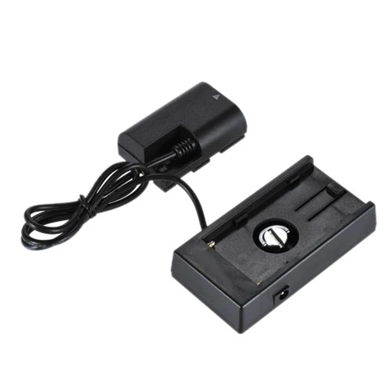 

ABKT-F970 NP-F Series Battery Power Supply Plate Mount System with Full-Decoding Dummy Battery for Canon LP-E6 DC Battery for Ca
