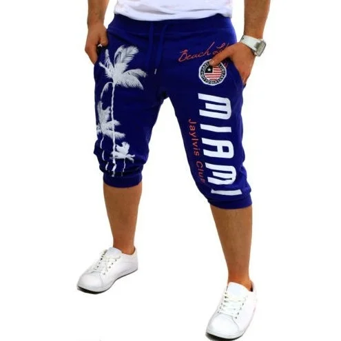 90% OFF zogaa mens casual shorts 2019 summer new Casual Fashion print hip hop shorts 5 colors streetwear men shorts joggers sweatpants