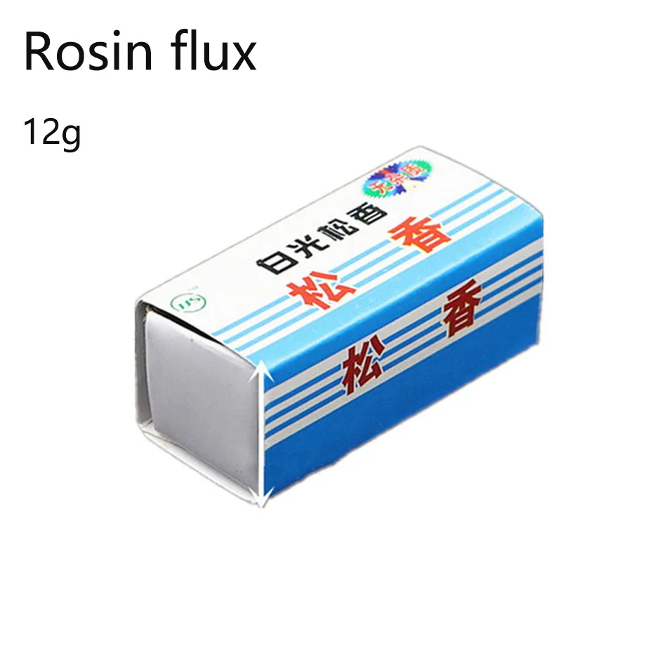 

12g Carton Rosin Flux Paste PCB IC Parts For Electric Soldering Iron Soft Solder Welding Fluxes Scaling Powder