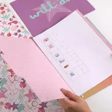 9 шт. A4 бумажный файл держатель-разделитель указатель страниц бумага Высокое качество бумаги протектор бумаги папка защиты документов сумка органайзер