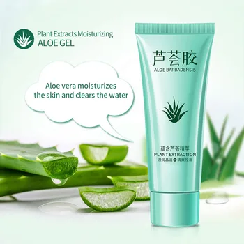 

40g Aloe Gel Natural Face Creams Moisturizer Acne Treatment Gel Lotion Facial Cream DIY Hand Wash Aloe Vera Beauty Products#314Y