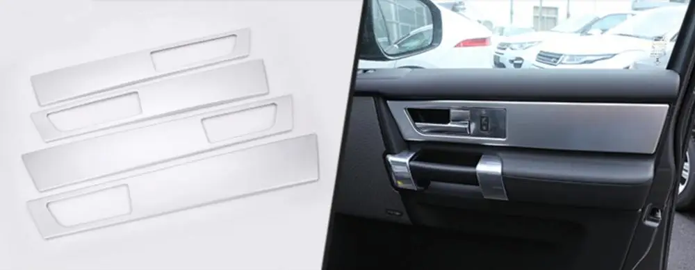 Для Land Rover Discovery 4 LR4 внутренняя дверная ручка панель накладка автомобильные аксессуары 4 шт