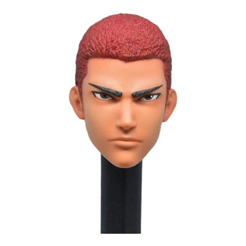 Масштабная голова 1/6 лепка Slam Dunk Sakuragi Hanamichi для экшн фигурки 12 дюймов|Игровые и