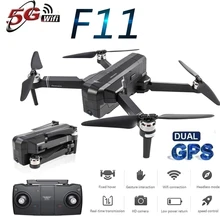 F11 PRO Дрон с GPS с Wifi FPV 1080 P/4 K HD камера RC бесщеточный Квадрокоптер 25 минут время полета складной Дрон вертолет